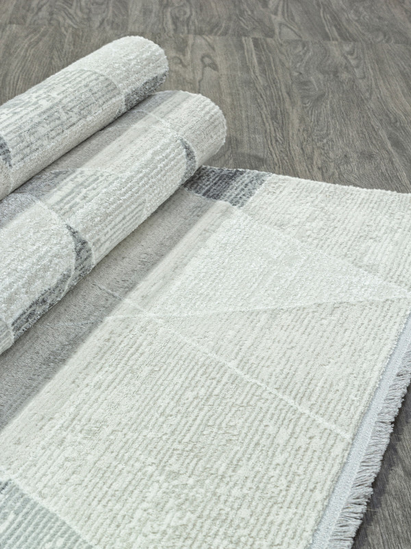 Ковер 26224C - CREAM / GREY - Прямоугольник - коллекция RUBI