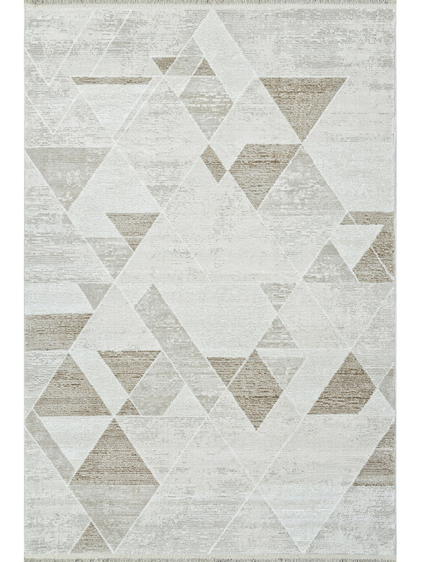 Ковер 26224C - L.BEIGE / CREAM - Прямоугольник - коллекция RUBI