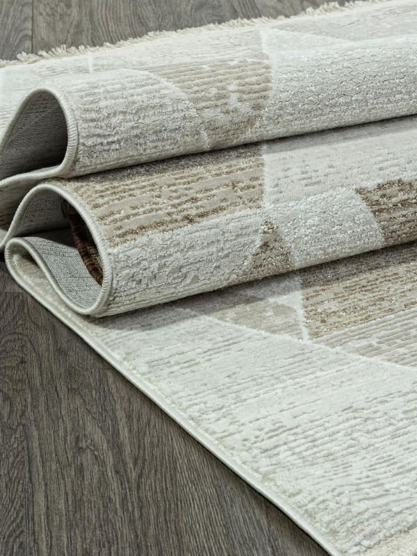 Ковер 26224C - L.BEIGE / CREAM - Прямоугольник - коллекция RUBI