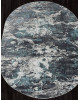 Ковер 02463H - BLUE / GREY - Овал - коллекция SAFARI
