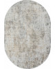 Ковер 02475H - DK.BEIGE / GREY - Овал - коллекция SAFARI