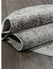 Ковер 02475H - DK.BEIGE / GREY - Овал - коллекция SAFARI