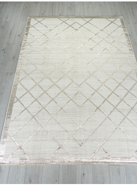 Ковер 02742A - BEIGE / DK.BEIGE - Прямоугольник - коллекция SAFARI