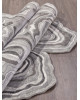 Ковер 00841G - GREY / GREY - Прямоугольник - коллекция SAFIR