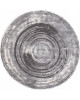Ковер 00843G - GREY / GREY - Круг - коллекция SAFIR