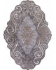 Ковер 00858C - GREY / BROWN - Прямоугольник - коллекция SAFIR