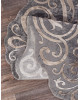 Ковер 00858C - GREY / BROWN - Прямоугольник - коллекция SAFIR