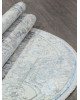 Ковер 00765A - D.BLUE FDY / CREAM HB - Овал - коллекция SAHARA