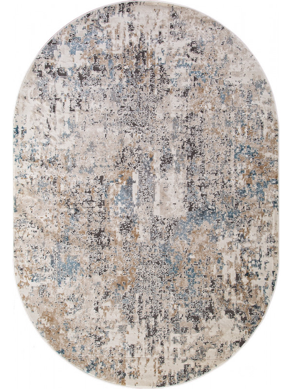Ковер D733 - BEIGE - Овал - коллекция SERENITY