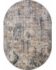 Ковер D739 - DARK BEIGE - Овал - коллекция SERENITY