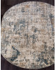 Ковер D739 - DARK BEIGE - Овал - коллекция SERENITY