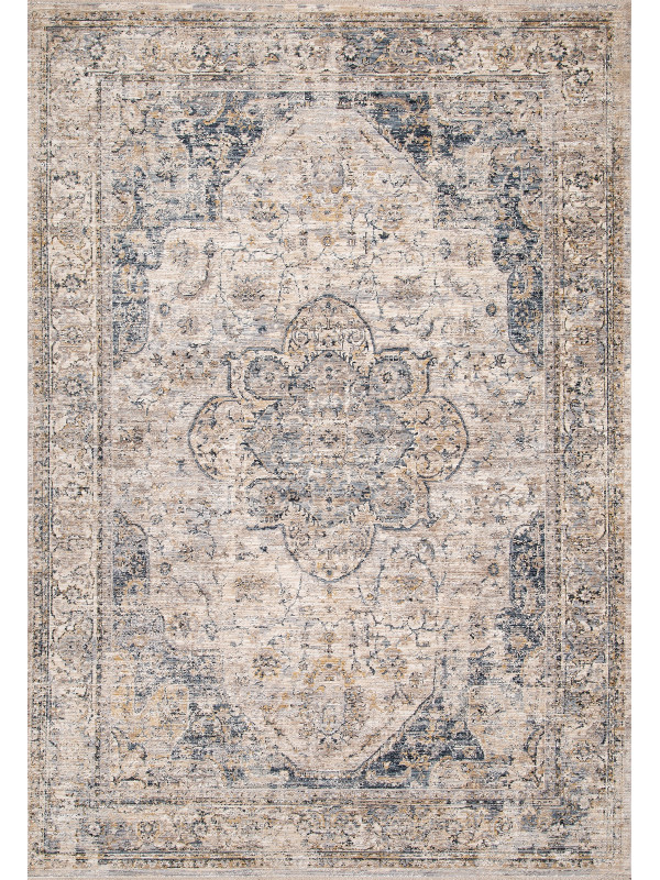 Ковер L0206D - CREAM - Прямоугольник - коллекция SHANTI