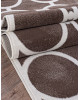 Ковер D713 - BROWN-CREAM 2 - Прямоугольник - коллекция SIERRA