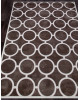Ковер D713 - BROWN-CREAM 2 - Прямоугольник - коллекция SIERRA