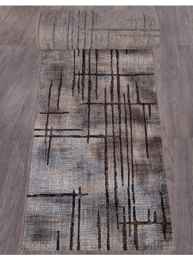 Ковровая дорожка D717 - BEIGE-BLUE 2 - коллекция SIERRA