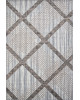 Ковер F351 - CREAM-BLUE - Прямоугольник - коллекция SIERRA