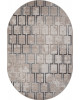 Ковер F353 - BEIGE-BLUE - Овал - коллекция SIERRA