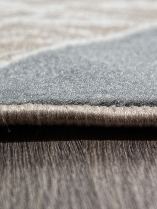 Ковер F354 - BEIGE-BLUE - Овал - коллекция SIERRA