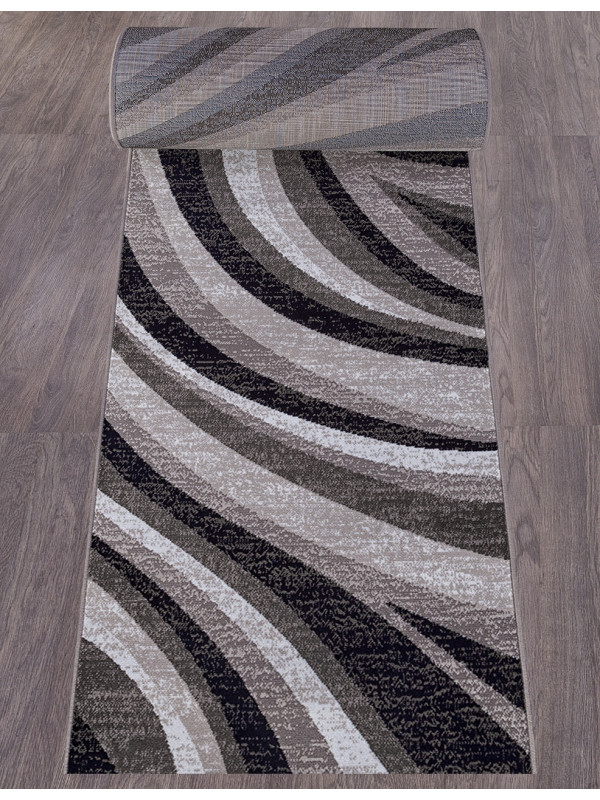 Ковровая дорожка d234 - GRAY - коллекция SILVER