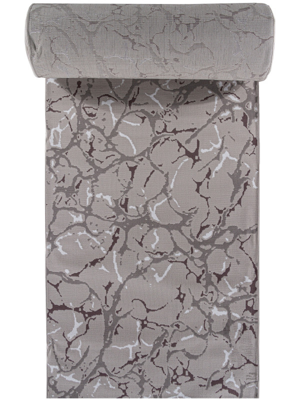 Ковровая дорожка F389 - GRAY - коллекция SILVER