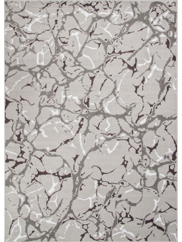 Ковер F389 - GRAY - Прямоугольник - коллекция SILVER