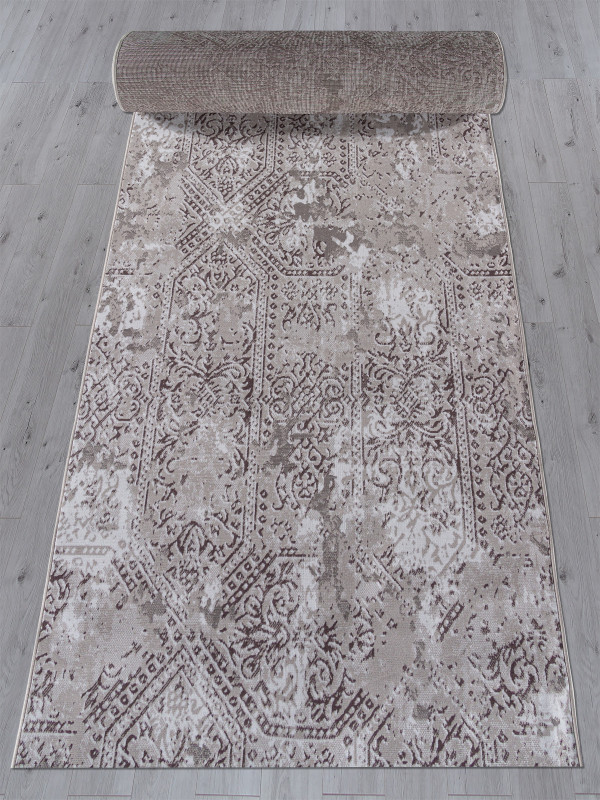Ковровая дорожка F390 - GRAY - коллекция SILVER