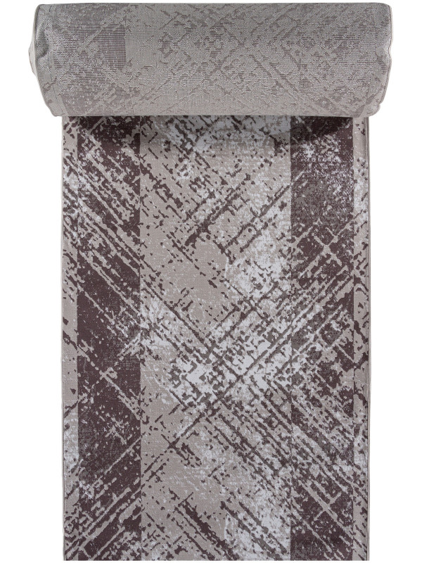 Ковровая дорожка F391 - GRAY - коллекция SILVER