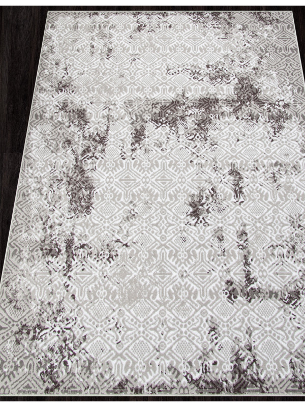Ковер F392 - GRAY - Прямоугольник - коллекция SILVER