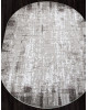 Ковер F396 - GRAY - Овал - коллекция SILVER