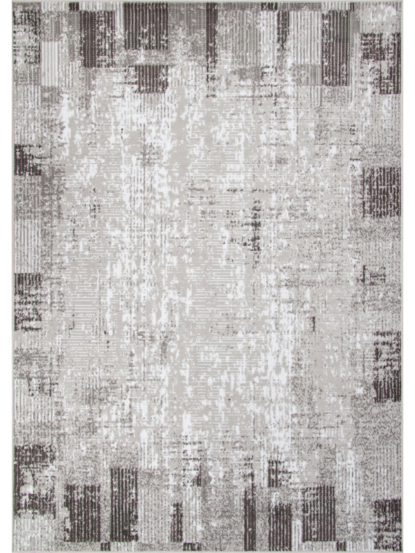 Ковер F396 - GRAY - Прямоугольник - коллекция SILVER