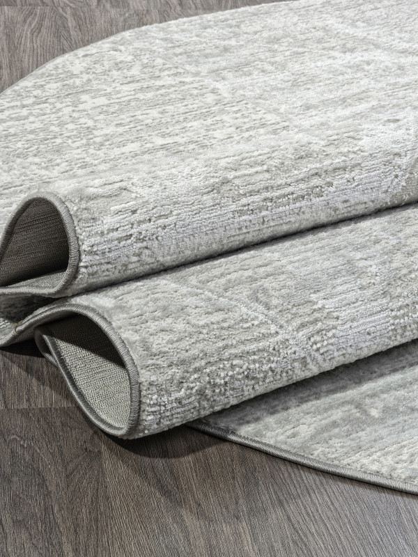 Ковер F196 - CREAM-GRAY - Овал - коллекция SIRIUS