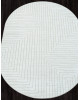 Ковер E256AC - WHITE / BEIGE - Овал - коллекция SIROCCO