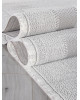 Ковер F040AC - GREY / WHITE - Прямоугольник - коллекция SIROCCO