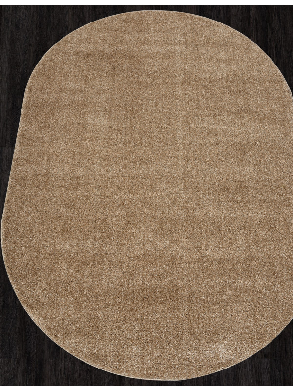 Ковер T600 - BEIGE - Овал - коллекция SOFIA