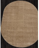 Ковер T600 - BEIGE - Овал - коллекция SOFIA