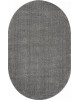 Ковер T600 - GRAY - Овал - коллекция SOFIA