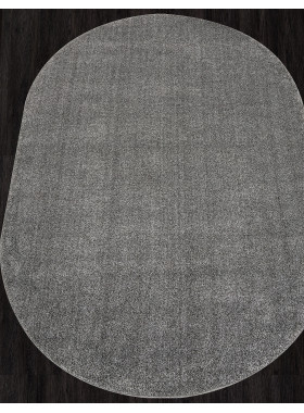 Ковер T600 - GRAY - Овал - коллекция SOFIA