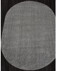Ковер T600 - GRAY - Овал - коллекция SOFIA
