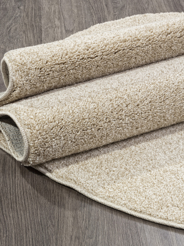 Ковер T600 - LIGHT BEIGE - Овал - коллекция SOFIA