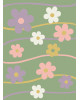 Ковер 1021 - GREEN - Прямоугольник - коллекция SOFIT