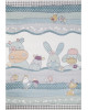 Ковер 2484 - LIGHT CREAM - Прямоугольник - коллекция SOFIT