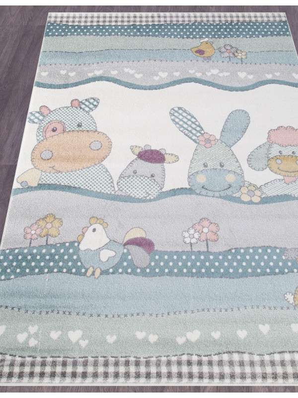 Ковер 2484 - LIGHT CREAM - Прямоугольник - коллекция SOFIT