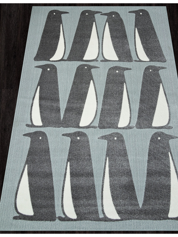 Ковер F007 - GRAY - Прямоугольник - коллекция SOFIT