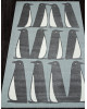 Ковер F007 - GRAY - Прямоугольник - коллекция SOFIT
