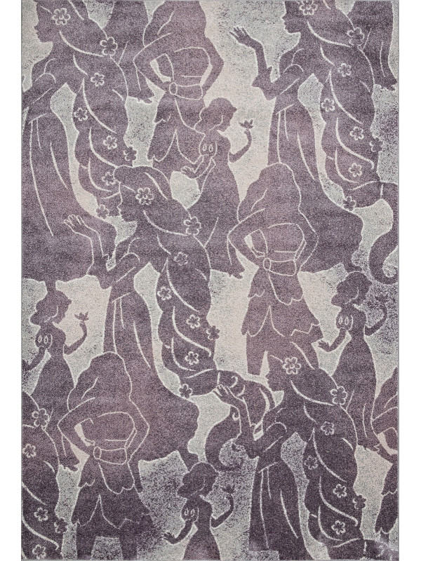 Ковер SV19 - GRAY-PINK - Прямоугольник - коллекция SOFIT