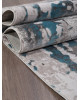 Ковер 0101TA - GREY / L.BLUE - Прямоугольник - коллекция TEMPO