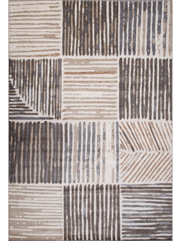 Ковер F043 - BEIGE - Прямоугольник - коллекция TORNADO