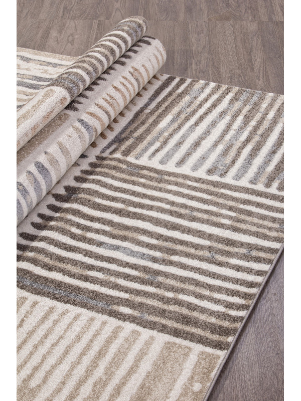 Ковер F043 - BEIGE - Прямоугольник - коллекция TORNADO