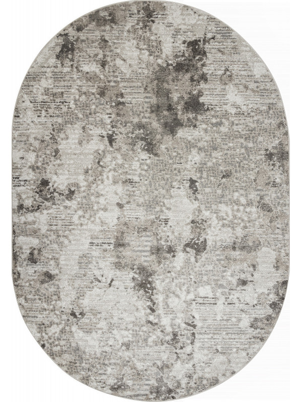 Ковер F152 - BEIGE-BROWN - Овал - коллекция TORNADO