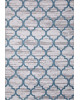 Ковер M012A - D.GREY SHRINK / L.BLUE HEATSET - Прямоугольник - коллекция Valentino